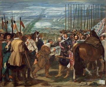  diego Pintura al %C3%B3leo - La rendición de Breda Diego Velázquez